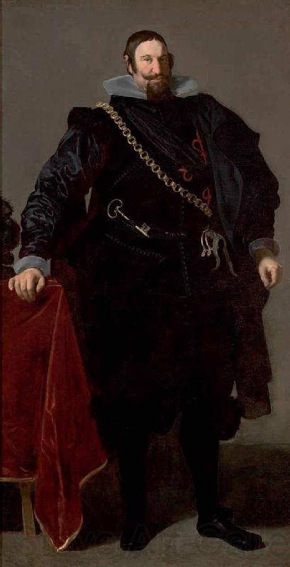 Diego Velazquez Portrait of the Count Duke of Olivares Norge oil painting art